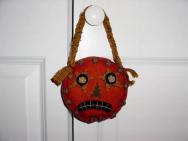 Punkin faced door hanger